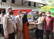 Bedah Rumah, Kapolres Takalar Serahkan Rumah kepada Warga Pattopakang