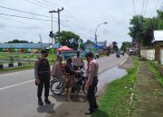 Sasar Pengguna Jalan, Satuan Sabhara Polres Takalar Ingatkan Prokes