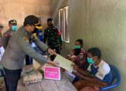 Kapolres Sinjai Berikan Bantuan Kepada Anak Yang Cacat Sejak Lahir