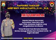 Jelang Nataru, Kapolres Takalar Himbau Jangan Berkerumun