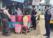 Sasar Penjual Jagung Panaikang, Satuan Sabhara Polres Takalar Terapkan Prokes