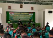 Dandim 1426/Takalar Rutin Berikan Jam Komandan Kepada Seluruh Prajurit dan PNS