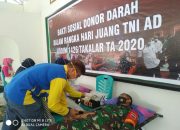 Peringati Hari Juang Kartika TNI AD, Kodim 1426/Takalar Gelar Baksos Donor Darah