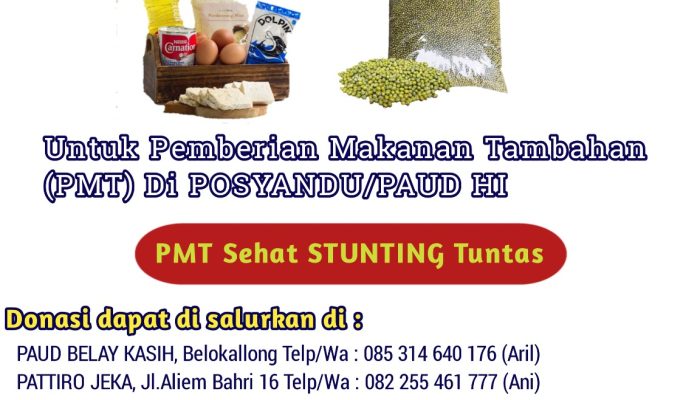 Bekerjasama PAUD BELAI KASIH, PATTIRO JEKA Akan Launching Food Bank Turatea