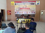 Kapolres Sinjai Press Release Refleksi Akhir Tahun Secara Live Streaming