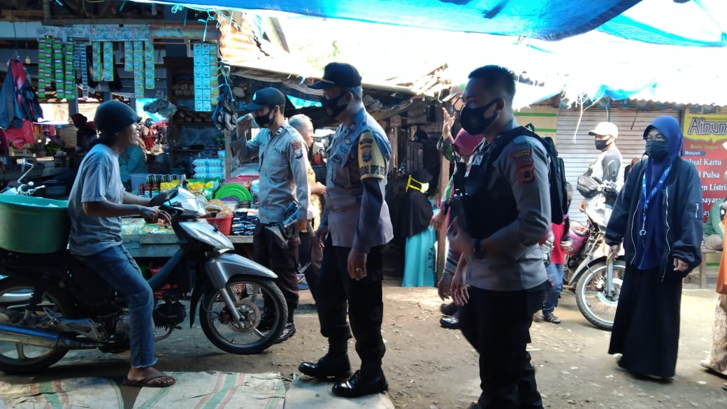 Ops Yustisi, Kabag Ops Polres Sinjai Pimpin Operasi Bersama Tim Gabungan Sasar Pasar Sentral