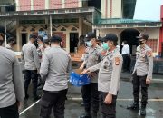 Bantu Korban Bencana Alam, Polres Takalar Lakukan Penggalangan Dana