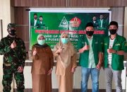 Dukung Penanganan Covid 19, GP Ansor Serahkan Bantuan Obat-obatan ke Dinkes Takalar