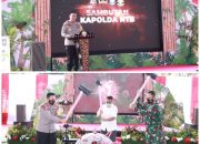 KAPOLDA NTB MELAUNCHING LOMBA KAMPUNG SEHAT 2 (JILID 2) NURUT TATANAN BARU