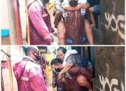 Kisah Heroik Kapolsek Mengevakuasi Korban Banjir, Digendong hingga Didorong Gerobak