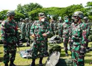 Cek Kesiapan Operasi Satgas Pamtas RI-RDTL, Ini Penekanan Kasrem 162/WB
