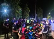 Antisipasi Gangguan Kamtibmas dan Tegakkan Prokes, Polres Sinjai Bersama Inkat Gelar Patroli Gabungan