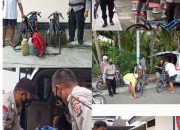 Kapolsek Beserta Anggota Gagalkan Aksi Balap Liar Taruhan di Perkirakan Tujuh Puluh Juta