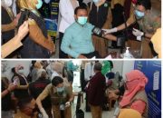 Bupati dan Wabup Takalar Jalani Screening Kesehatan Sebelum Disuntik Vaksin Sinovac