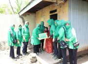 Peduli Dampak Covid-19, Persit KCK Kodim 1426/Takalar Bagikan Sembako