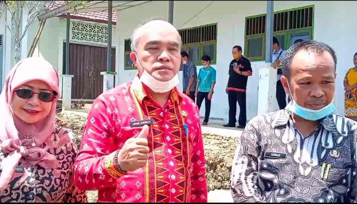 Dalam Program Pemanfaatan Lahan SMK N 1 Bawalato Berhasil Panen