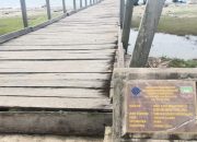 Proyek Dermaga Kayu Milik Nakertrans, Diduga Di Klaim Pemdes Tanjung Laimeo Bersumber DD