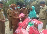 Sambangi Korban Kebakaran, Pj Bupati Konsel Serahkan Langsung Bantuan
