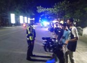 Patroli Dialogis Satlantas Polres Sinjai Sampaikan Imbauan Kamseltibcar Lantas dan Prokes