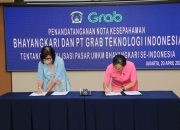 Peringati Hari Kartini, Bhayangkari dan PT Grab Teken MoU Digitalisasi UMKM se-Indonesia