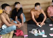 Polsek Ajangale Ringkus 5 Pelaku judi di Bulan Ramadhan, 1 Diantaranya Bawa Sabu