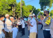 Di Hari Raya Idul Fitri, Kasat Lantas Polres Lotim Tumbuhkan Toleransi Umat Beragama