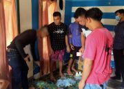 Lagi Asyik Pesta Sabu di Rumah Kontrakan Lima Pemuda di Bekuk Polisi