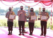 Kapolda NTB Berikan Penghargaan Posko dan Pos Pam Terbaik Operasi Ketupat Rinjani 2021
