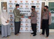 Jelang Idul Fitri, Kabag SDM Polres Bone Serahkan Zakat Personel dan Polsek Jajaran Polres Bone ke Basnas