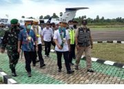 Dirjen Perhubungan Udara Tinjau Pengembangan Bandara Udara Arung Palakka