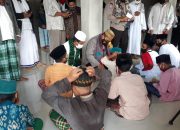 Kapolres Lotim Kunjugi Desa Pesanggrahan Sekaligus Santuni Yatim Piatu