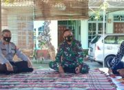 KAPOLSEK SURALAGA DAN TIM PENGAWAS PILKADES KECAMATAN SILATURAHMI KE CALON KADES KERONGKONG