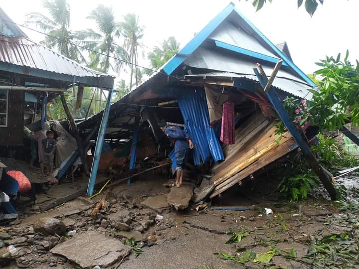 Jeneponto Kembali Diterjang Banjir, Puluhan Rumah Rusak 4 Diantaranya Sapu Bersih