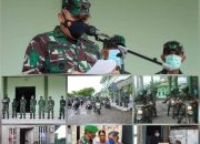 Meski Gerimis, Korem 143/HO Bergerak Bagi Bansos di Sultra