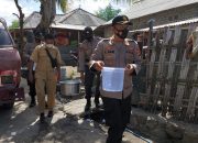 TNI Polri Saluran Air Bersih ke Warga Desa Pringgabaya Utara