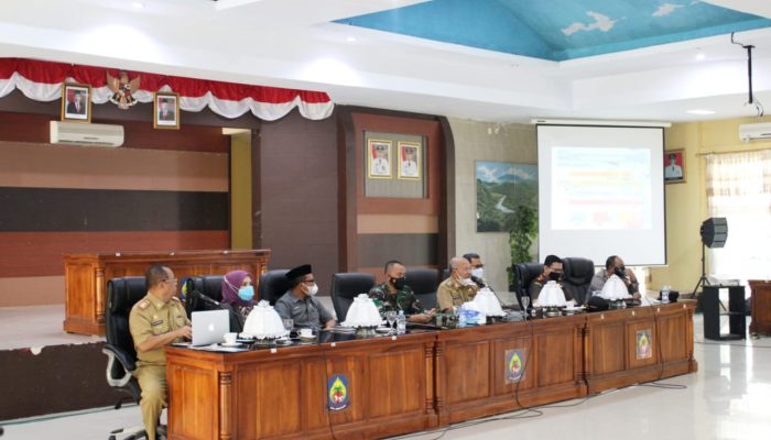 Pemkab Jeneponto Bahas Penanganan Vovid-19