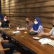 Kunjungan Kerja Anggota DPD RI Ajiep Padindang Diskusi UU Cipta Kerja