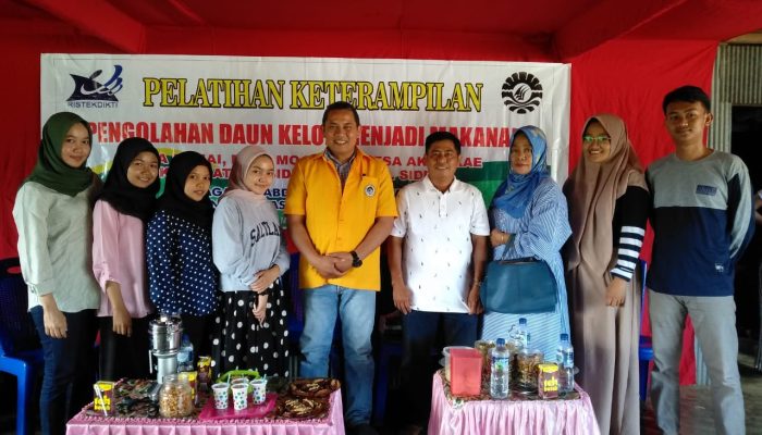 Dosen LP2M UNM Berikan pelatihan keterampilan pengolahan Tanaman Toga di Desa Damai Sidrap