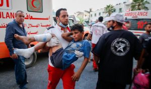 Israel menembaki warga Palestina yang memprotes di Gaza, 24 terluka
