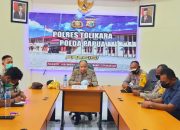 Kapolres Tolikara Lakukan Pengenalan dan Pengecekan Lingkungan Kerja Baru