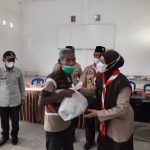 HUT Pramuka ke-60, Kwarran Gerakan Pramuka Selong Salurkan Paket Sembako
