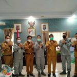 BUPATI TOLITOLI MENERIMA KUNJUNGAN TIM SURVEY SPD BAKAMLA RI ZONA MARITIM TENGAH