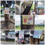 Pohon Kota Dipenuhi Banner Iklan Liar