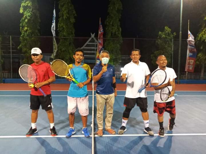 Tim BPD Sulselbar Cabang Jeneponto Sabet Juara 1 Lawn Tenis