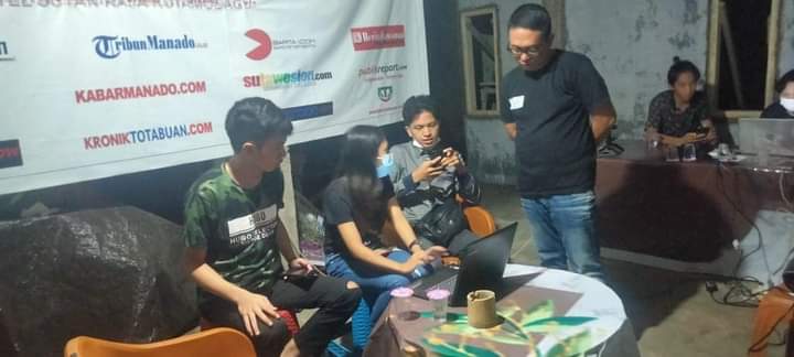 GMNI Sulut Terima pelatihan Jurnalistik dari AMSI Sulut