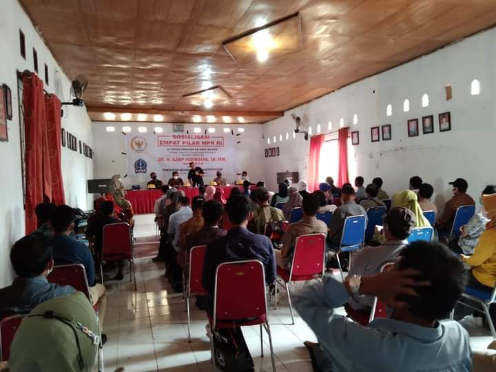 Ajiep Padindang Sosialisasikan Empat Pilar MPR RI Di Kecamatan Kahu Bone