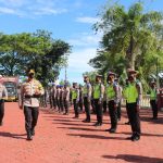 Kapolres Nias Pimpin Apel Operasi Patuh Toba