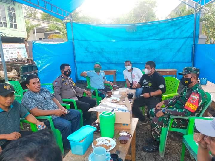 Pastikan Kesiapan, TIM Panitia Pilkades Kabupaten Jeneponto Lakukan Pemantauan TPS di Desa Barana