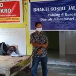 Pasca Banjir di Malangga Tolitoli, Jalasenastri Cabang 6 Korcab VIII Gelar Bhaksos