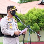 Kapolres Nias Pimpin Sertijab Kasat, Kasi dan Kapolsek